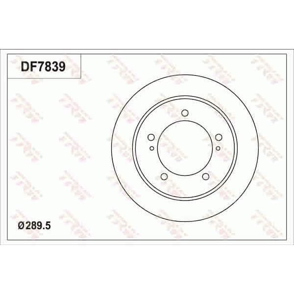 SPELPLATOR TRW DF7839