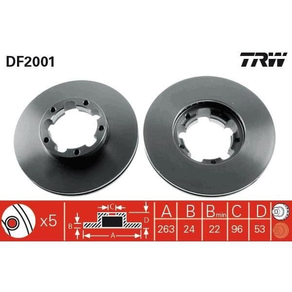 JEU AV DISKAR TRW DF2001