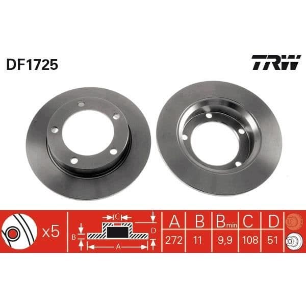 SPINSPEL TRW DF1725