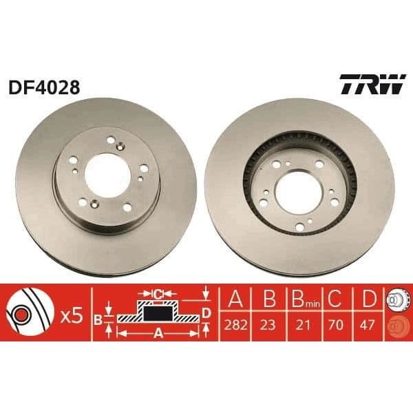 DISKSPARADE TRW DF4028
