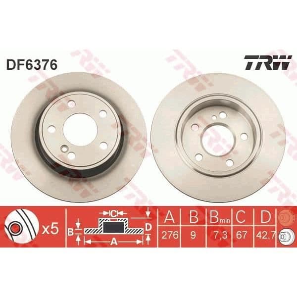 JEU AV DISKAR TRW DF6376