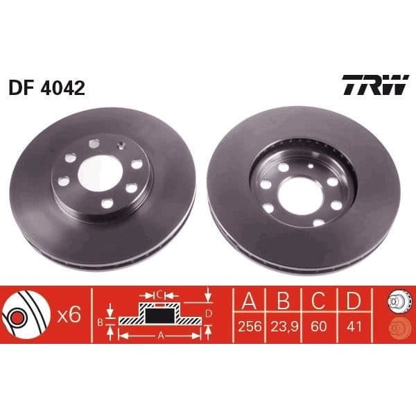 JEU AV SKIVOR TRW DF4042
