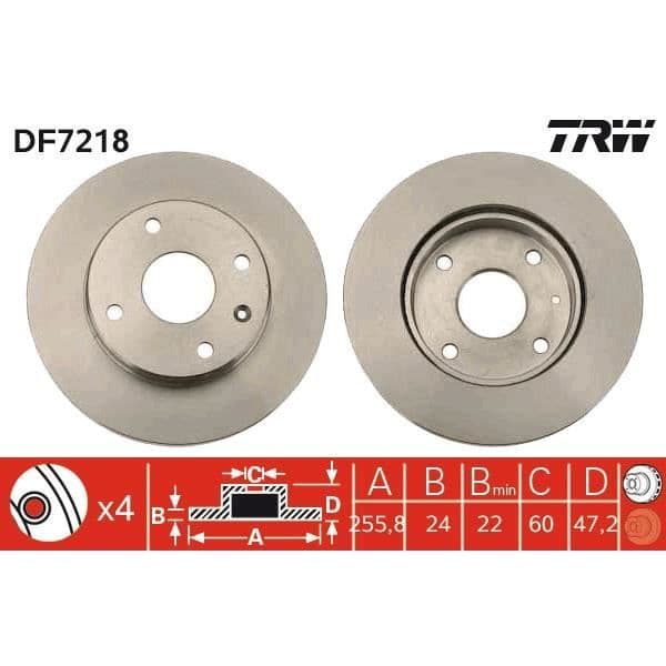 JEU AV DISKAR TRW DF7218
