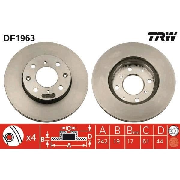 DISKSPEL TRW DF1963