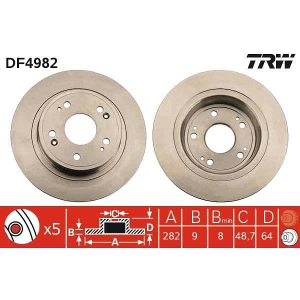 JEU AV DISKAR TRW DF4982