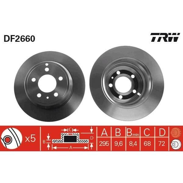 SPINDSPEL TRW DF2660