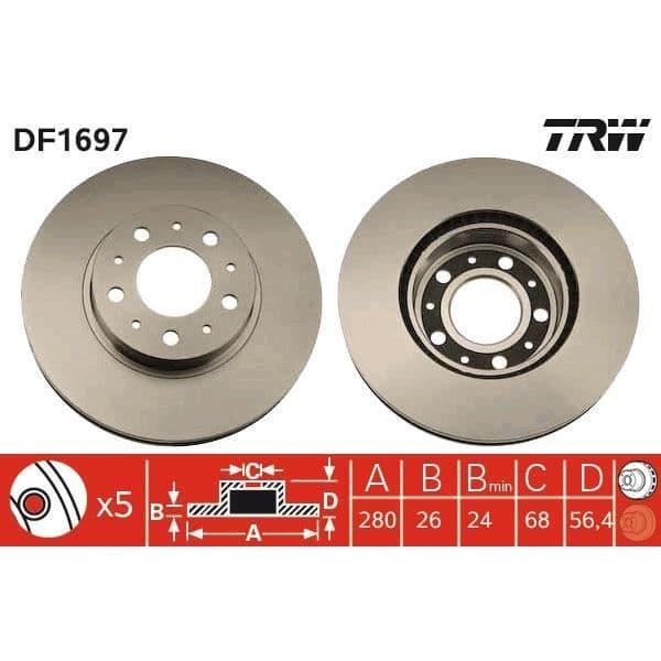 JEU AV DISKAR TRW DF1697
