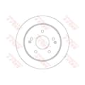 Miniatyrbild 2 av 2: 2 Bromsskiva TRW DF6879S passar till SSANGYONG