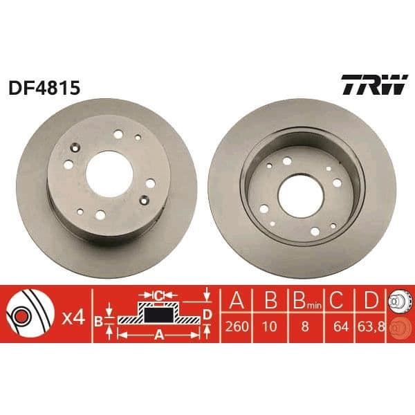 DISKSET TRW DF4815