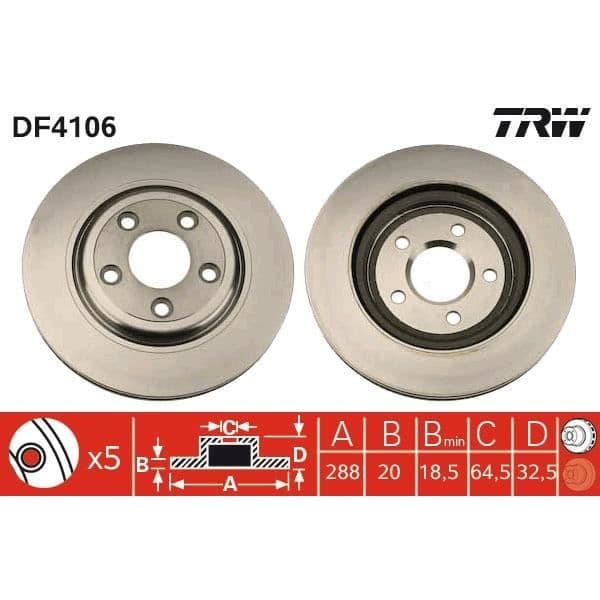 DISKSPINN TRW DF4106