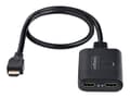 Miniatyrbild 3 av 3: STARTECH 2-PORTS HDMI SPLITTER 1 IN 2 OUT 4K HDMI 2.0 DISPLAY/OUTPUT SPLIT - HDMI-SPLITTER-4K60UP