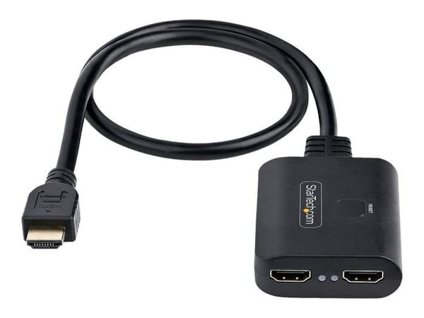 STARTECH 2-PORTS HDMI SPLITTER 1 IN 2 OUT 4K HDMI 2.0 DISPLAY/OUTPUT SPLIT - HDMI-SPLITTER-4K60UP