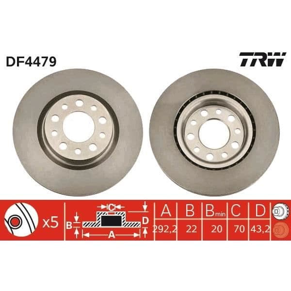 DISKSPEL TRW DF4479