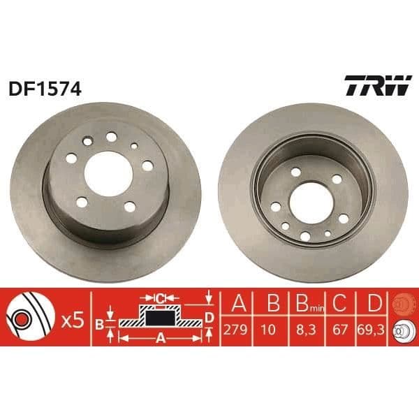 JEU AVT DISKAR TRW DF1574