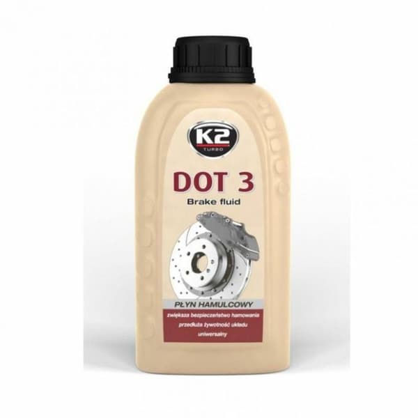 K2 - T123 - BROMSVÄTSKA MED CERTIFIKAT DOT 3 250 ML