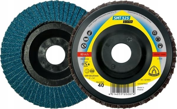 Läppälaikka 125mm P80 SMT325 litteä