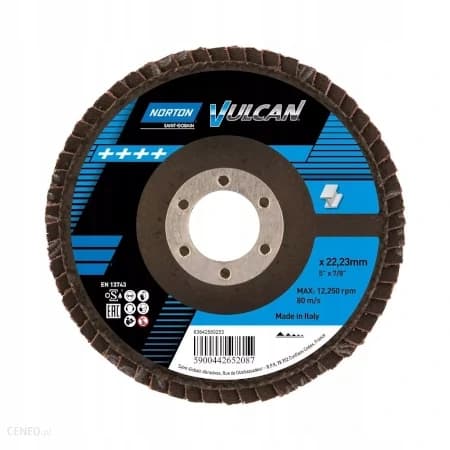 NORTON VULCAN ZIRCONIUM-ÆRMER 80 gr. 115 mm stål