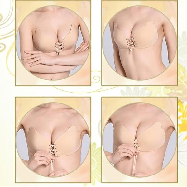 Invisible Adhesive BH - Push-Up - Beige - B Cup