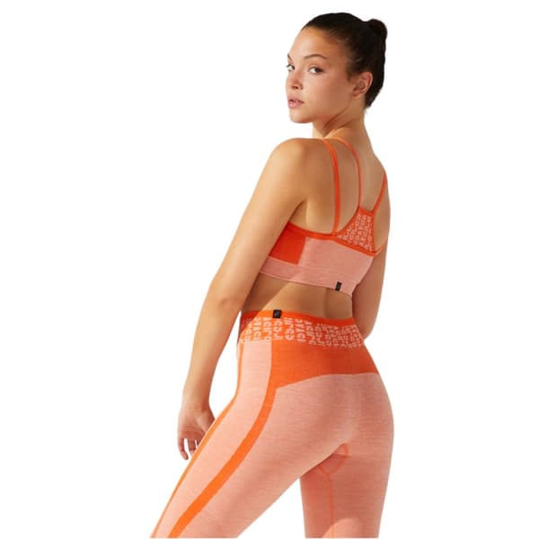 Asics Cropped Logo Seamless Bra 2032B791-800, Kvinde, Sports-bh, Orange