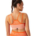 Miniatyrbillede 4 af 4: Asics Cropped Logo Seamless Bra 2032B791-800, Kvinde, Sports-bh, Orange