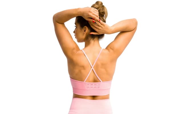 GymHero California Cute Bra BRA-MILKSHAKE, Kvinna, Sport-BH, Rosa