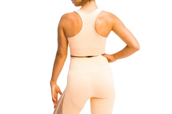 GymHero California Cute Bra BRA-PEACH, Kvinna, Sport-BH, Orange