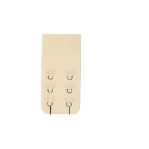 Bekväm elastisk bh-förlängare bh-stängningsförlängning 3 rader 2 krokar 3-pack