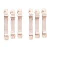 Miniatyrbillede 1 af 6: INF 6 stk justerbare skulderremme til amme-bh Beige