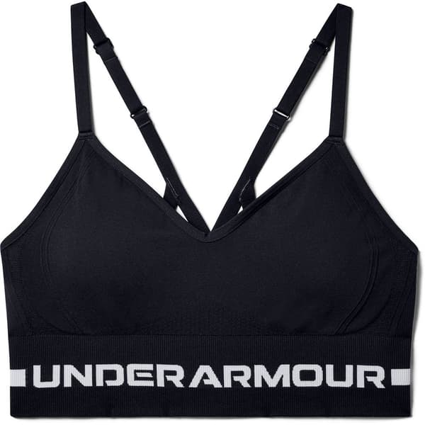 Under Armour Seamlelow Lang Bh Sort S Kvinde
