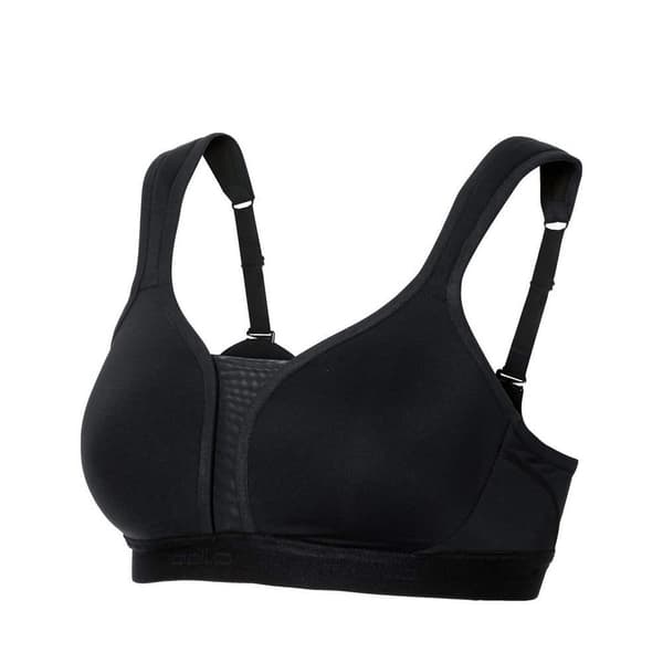 Odlo Vadderad Sport-bh Hig Svart 70 / B Kvinna
