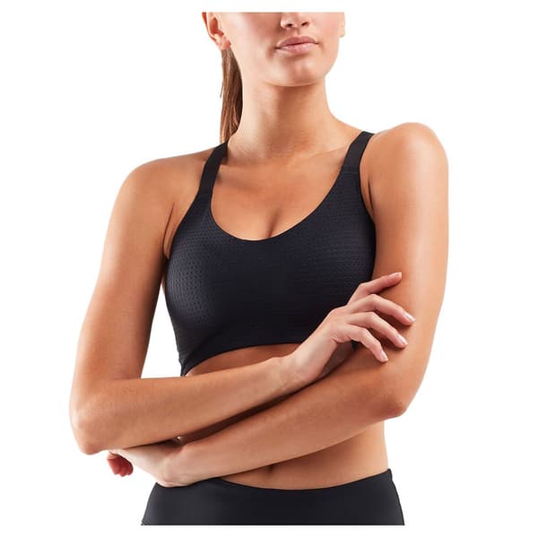2xu Sports -bh Perform Perforated Sort S Kvinde