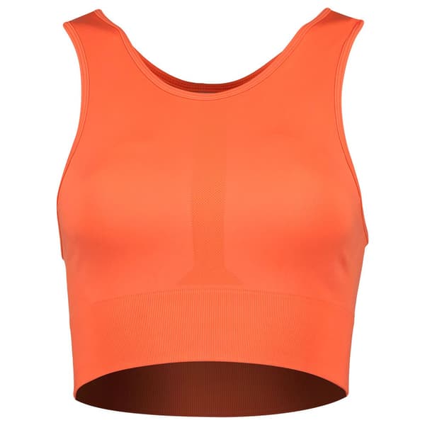 Superdry Core Seamless Mid Impact Bra Orange M Kvinna