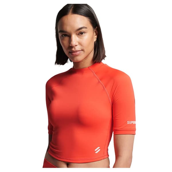 Superdry Run 3/4 Tight Crop Orange XS Kvinde