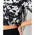 Miniatyrbild 4 av 5: Superdry T-shirt Run 3/4 Tight Crop Svart M Kvinna