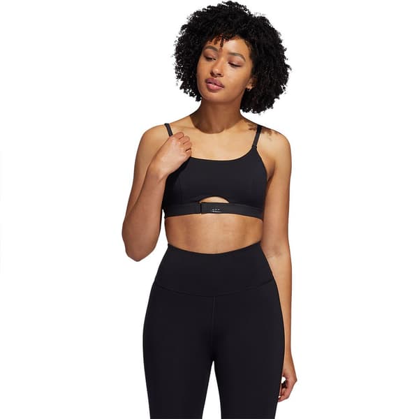 Adidas Sports-bh Aeroimpact Luxe Light-support Sort S / AC Kvinde