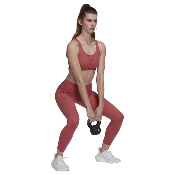 Adidas Urheiluliivit Coreessentials Medium-support Punainen S / AC Nainen