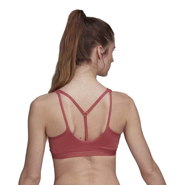 Adidas Urheiluliivit Coreessentials Medium-support Punainen S / AC Nainen