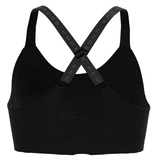 Under Armour Sport-bh Infinity Mid Covered Svart S Kvinna