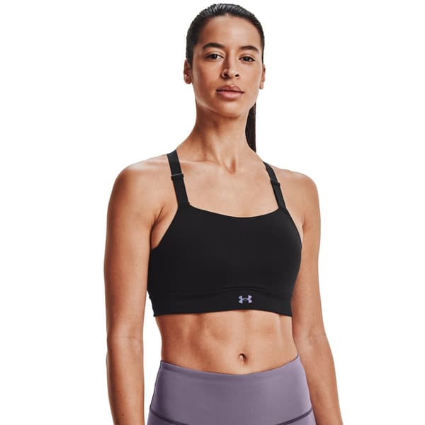Under Armour High Support Sports Bh För Rush™ Svart 80 / B Kvinna