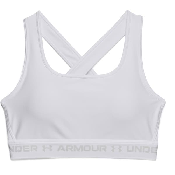 Under Armour Moderat Support Sport Bh ® Crossback Vit L Kvinna
