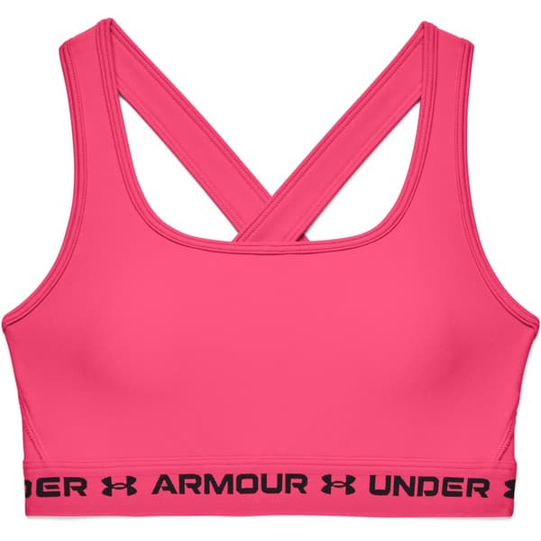 Under Armour Moderat Support Sports Bh ® Crossback Rosa XS Kvinde