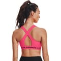 Miniatyrbillede 2 af 4: Under Armour Moderat Support Sports Bh ® Crossback Rosa XS Kvinde