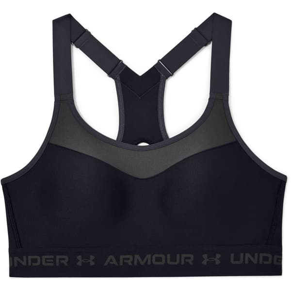 Under Armour Sports-bh Med Høj Effekt Crossback Sort 85 / B Kvinde