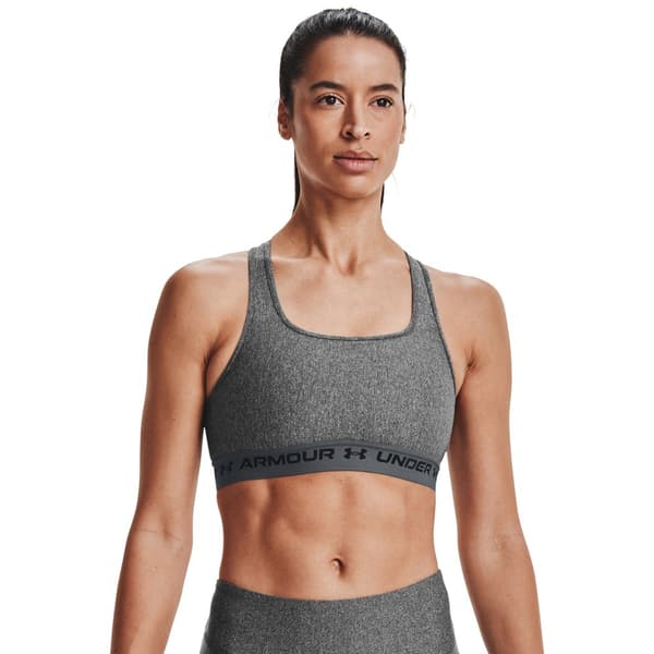 Under Armour Bh À Dos Croisé Et Maintien Modéré Heather Grå XS Kvinde