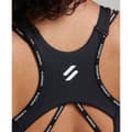 Miniatyrbild 5 av 5: Superdry Sport-bh Train Branded Elastic Grå XS Kvinna