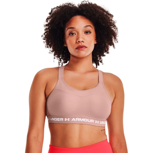 Under Armour Top Høj Support Crossback Rosa 80 / B Kvinde