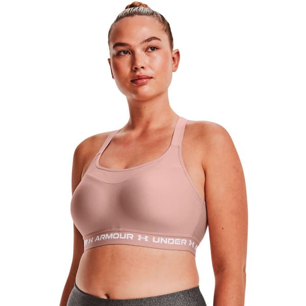 Under Armour Top Høj Support Crossback Rosa 80 / B Kvinde