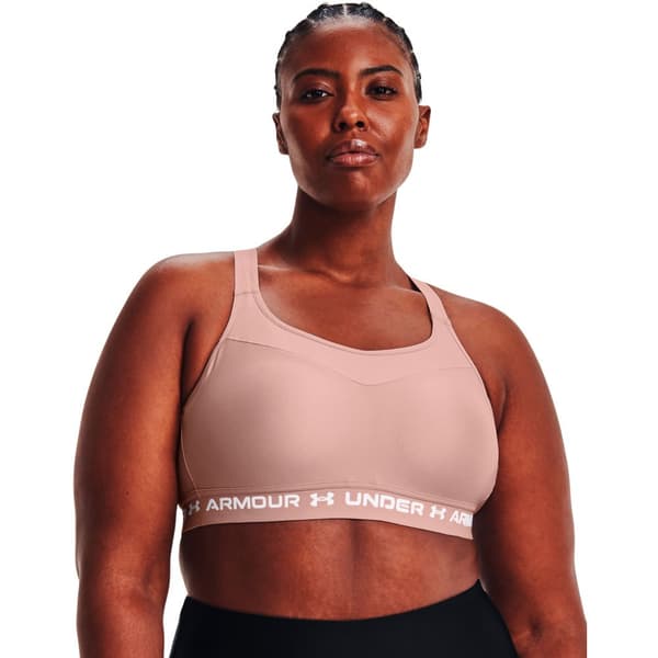 Under Armour Top Høj Support Crossback Rosa 80 / B Kvinde