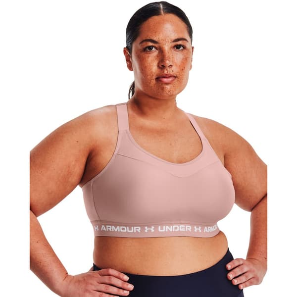Under Armour Top Høj Support Crossback Rosa 80 / B Kvinde