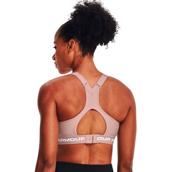 Under Armour Top Høj Support Crossback Rosa 80 / B Kvinde